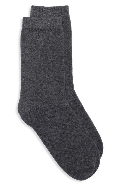Cashmere Blend Dress Socks