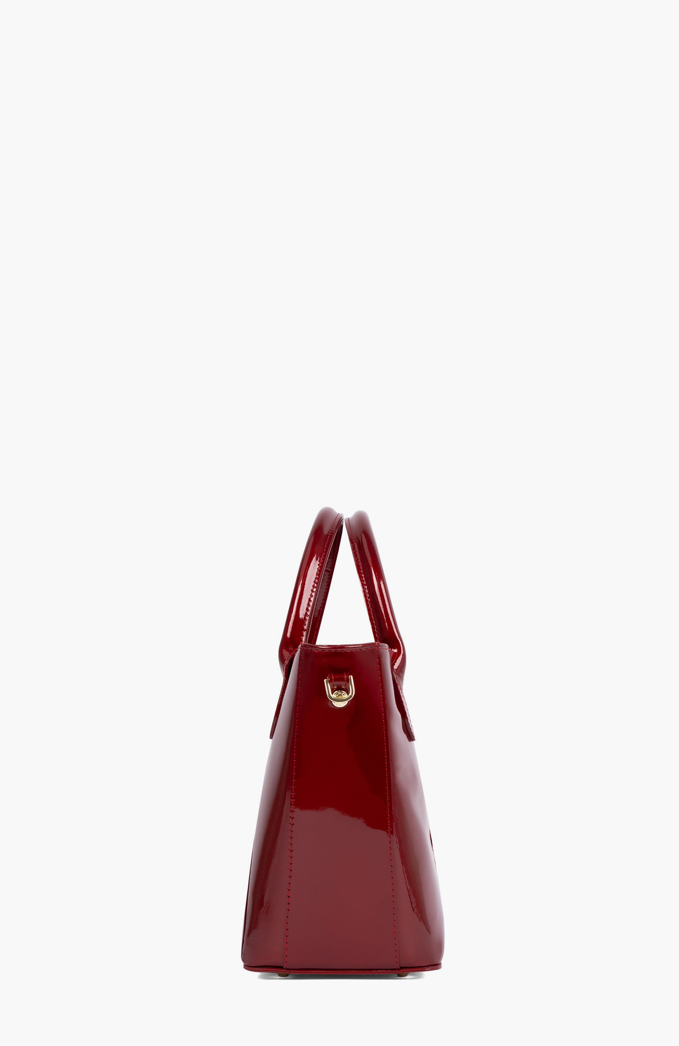 Midnight Rouge 628 Limited Edition Patent Leather Handbag, Alternate, color, Red
