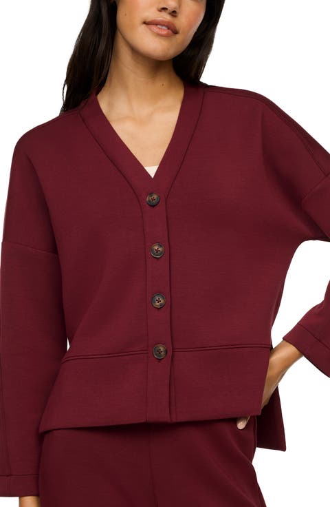 AirEssentials Button Front Cardigan