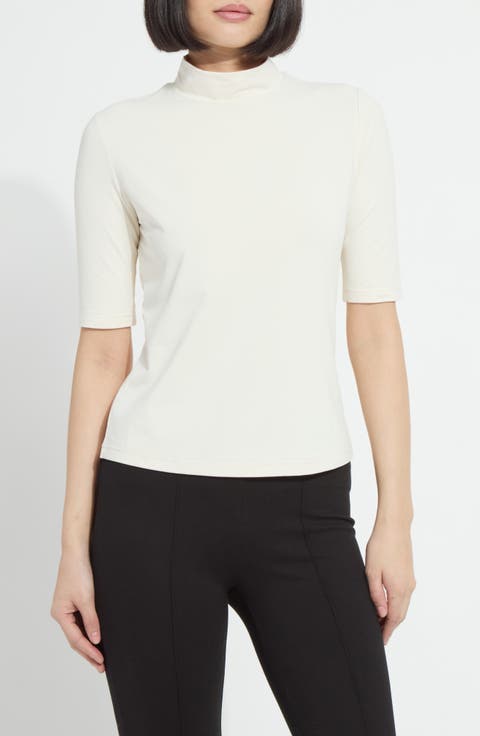 Clara Mock Neck Top
