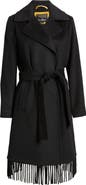 Sam Edelman Fringe Wrap Coat