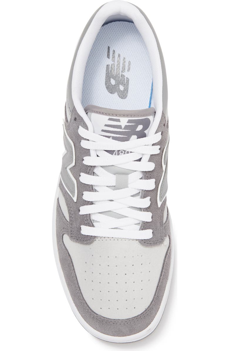 New Balance 480 Basketball Sneaker, Alternate, color, Castlerock/ Shadow Grey