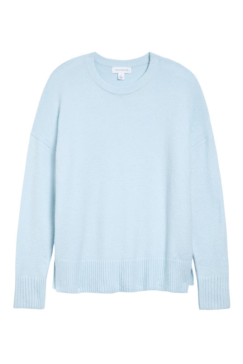Crewneck Pullover, Alternate, color, BLUE SKYWAY