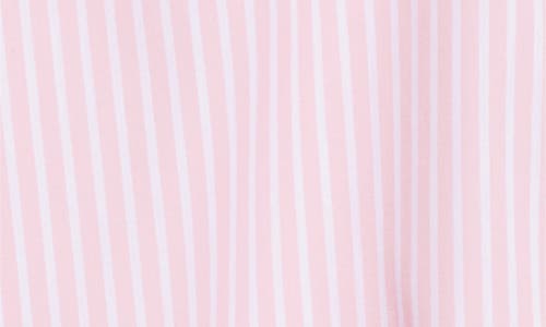 Sporty And Rich Striped Cotton Shirt In Pink