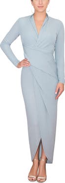RACHEL Rachel Roy Bret Wrap Front Maxi Dress