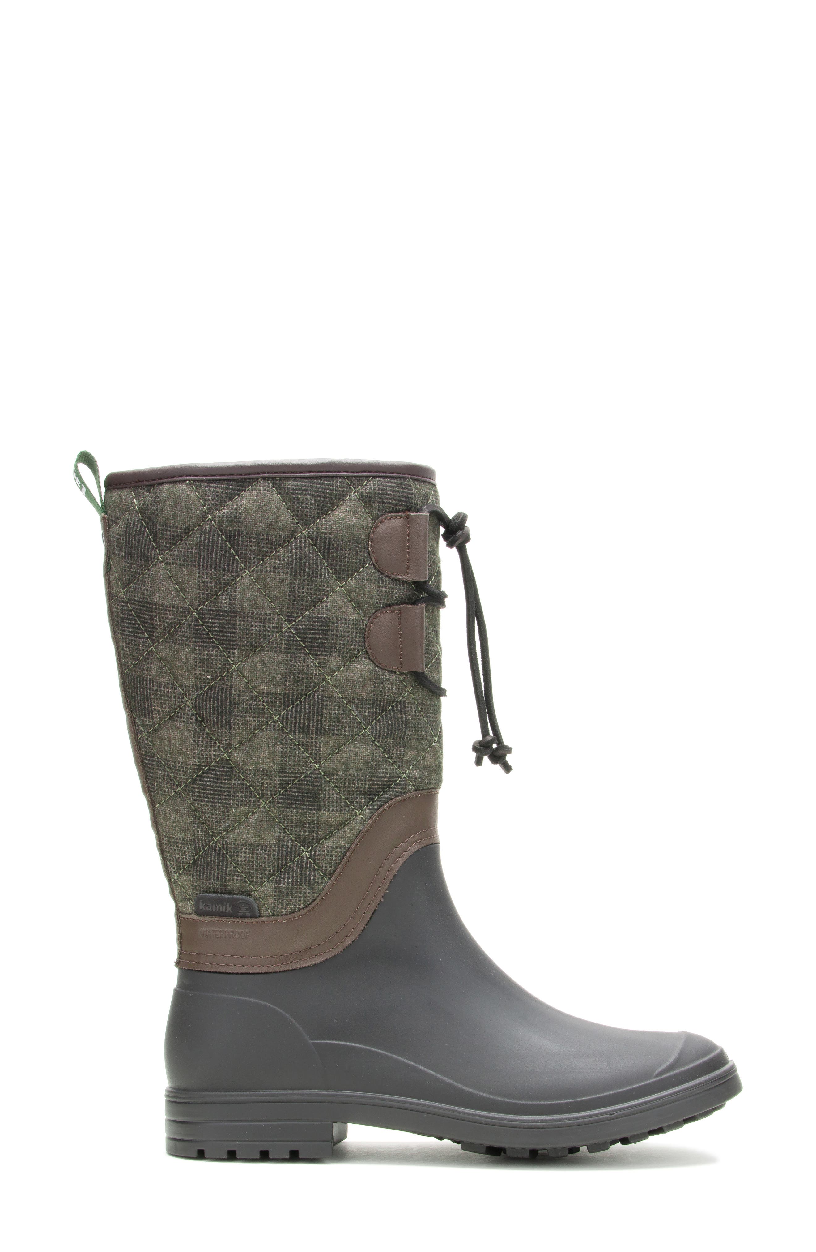 Kamik Abigail Waterproof Boot, Alternate, color, Java