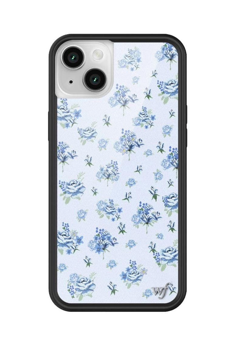 Forget Me Not Floral iPhone Case, Alternate, color, Blue