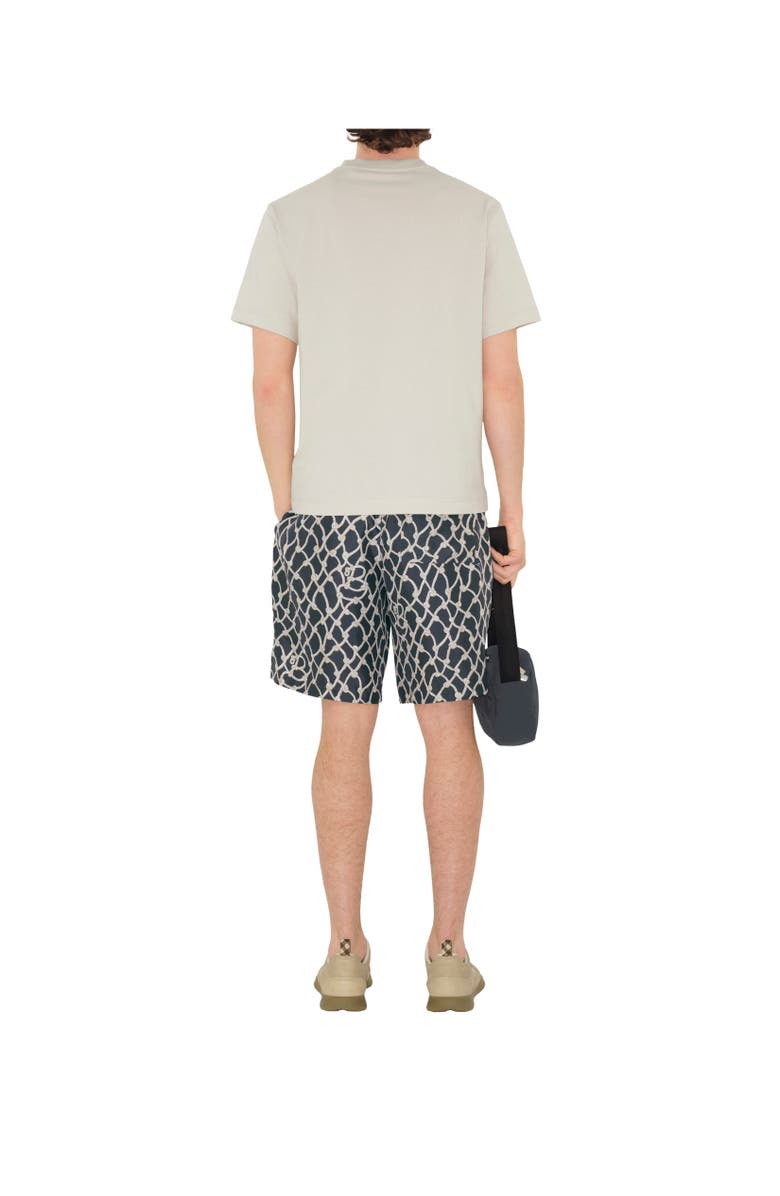 Burberry Knot Logo Cotton T-shirt, Alternate, color, Sail