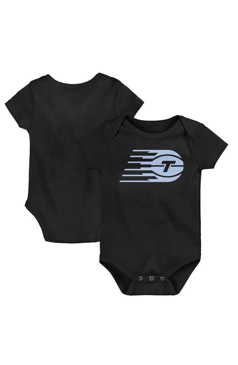 Outerstuff Newborn Black Toronto Tempo Icon Bodysuit, Main, color, Black