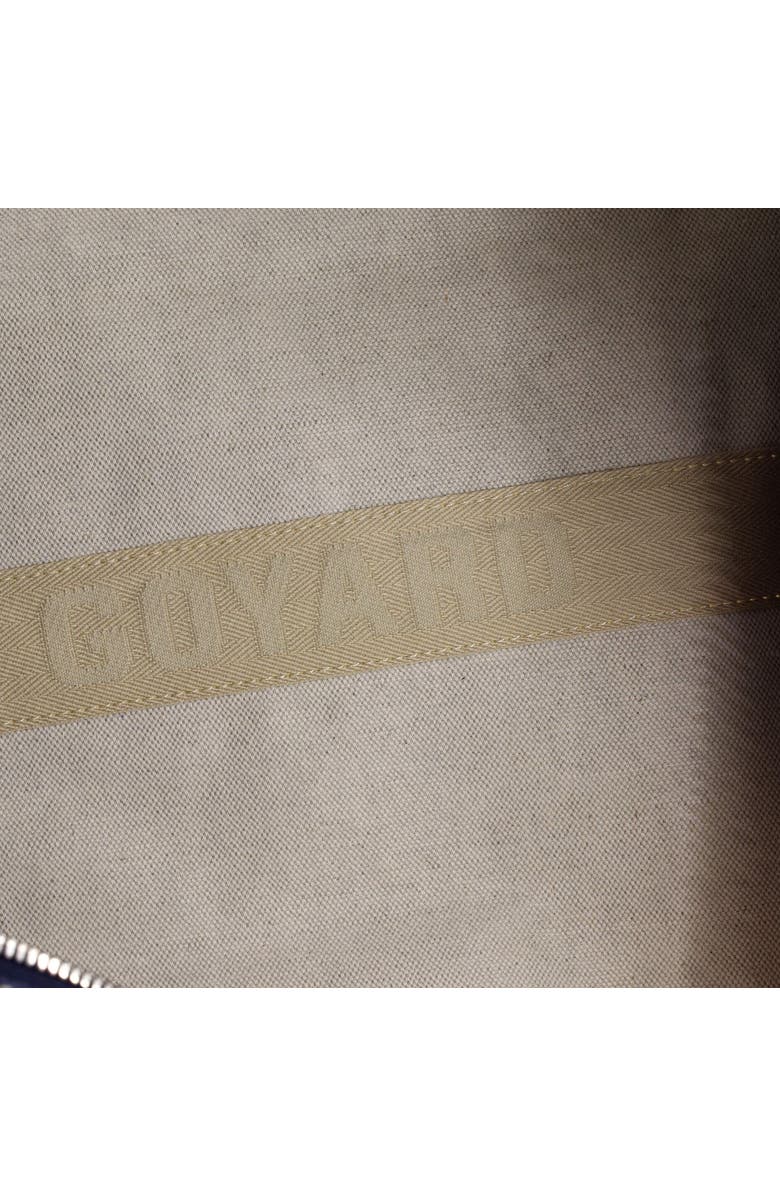 Pre-Owned Goyard Hardy Pet Carrier Coated Canvas PM, Alternate, color, Blue