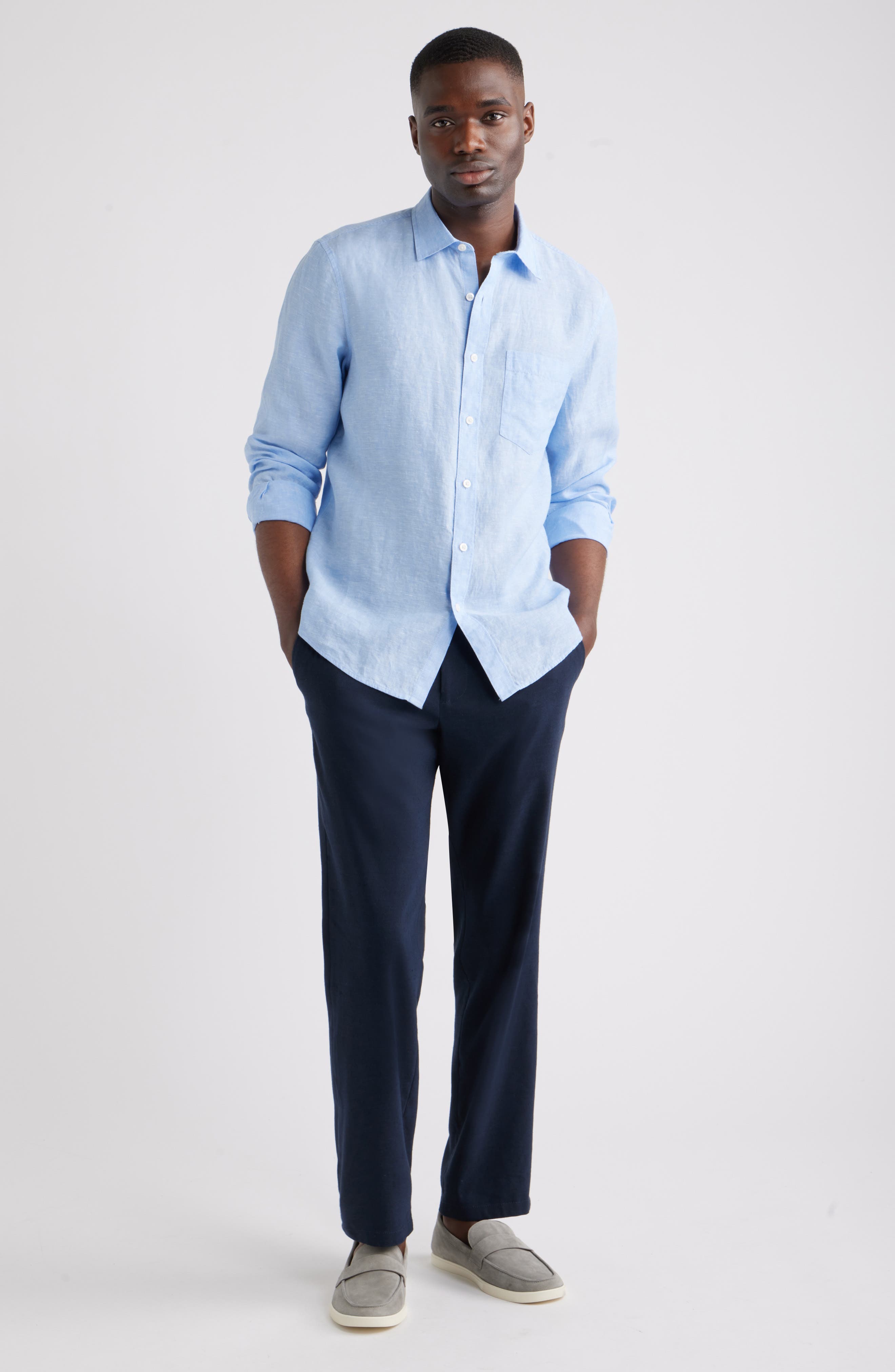 Linen Button-Up Shirt - image 4
