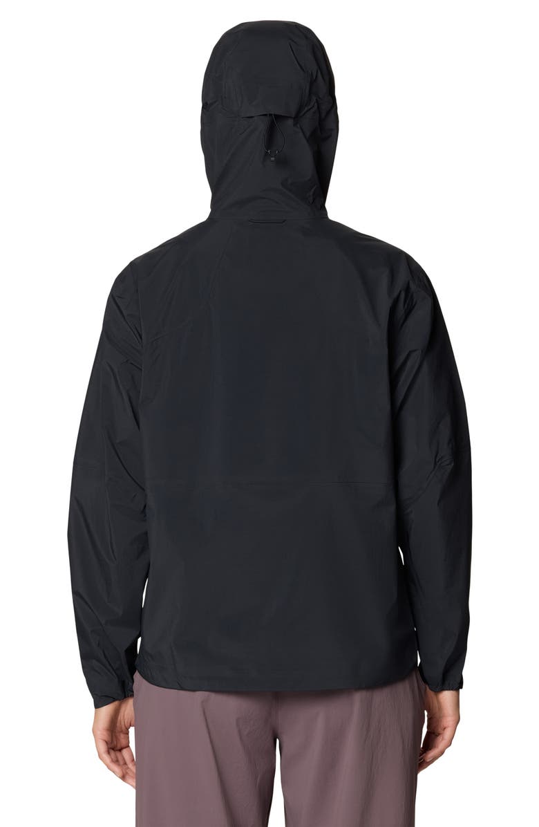 Mountain Hardwear Cloud Cipher Hooded Jacket, Alternate, color, Black