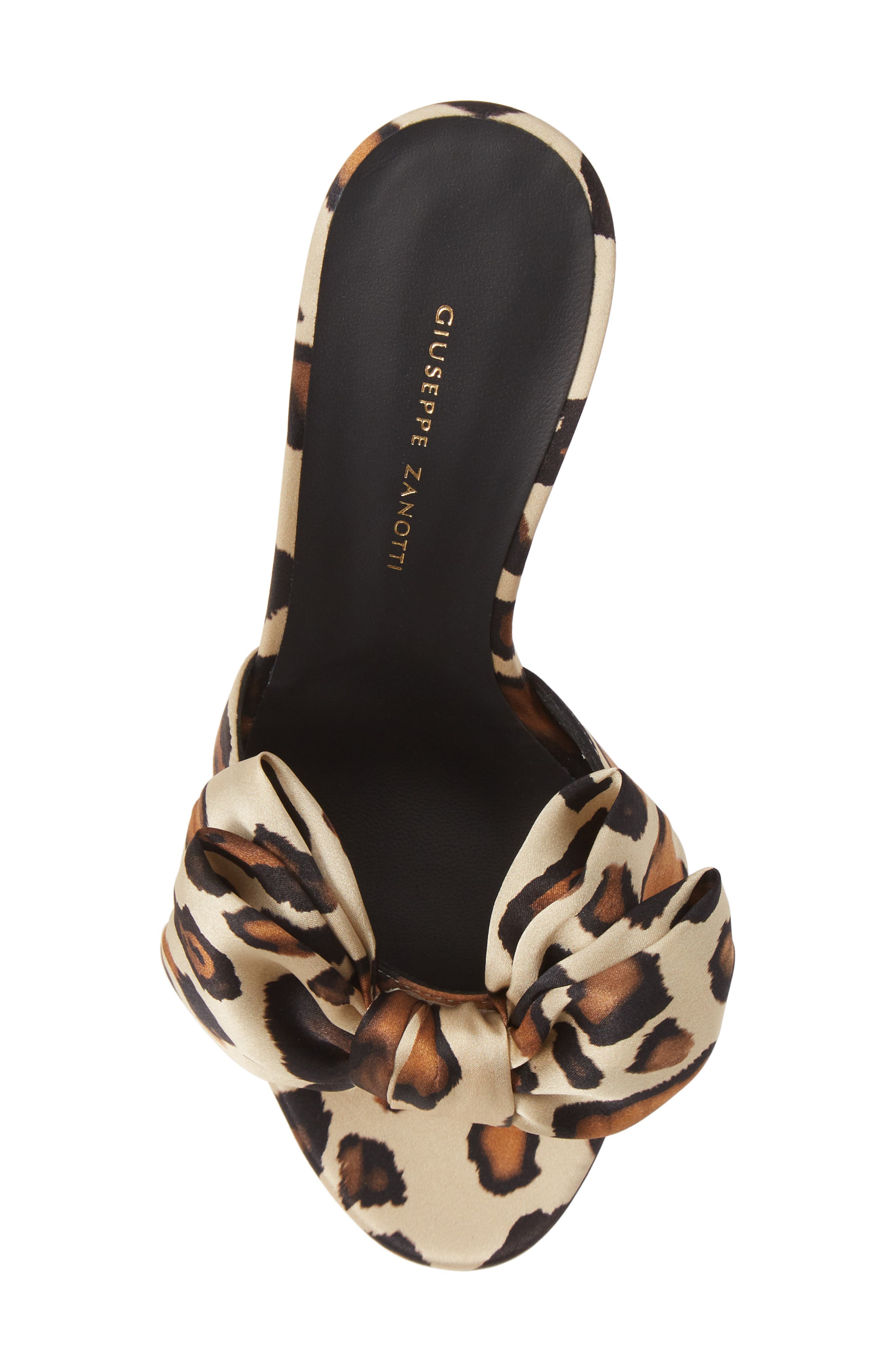 Giuseppe Zanotti Big Bow Slide Sandal, Alternate, color, 