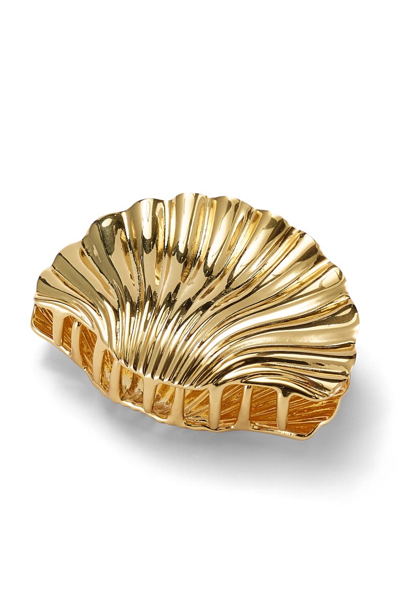 LELET NY Glossy Shell Claw Clip, Main, color,