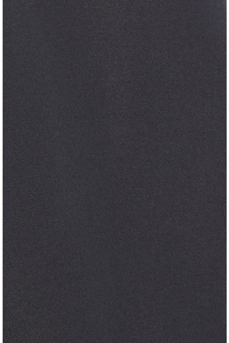 Kennedi Bow Minidress, Alternate, color, BLACK