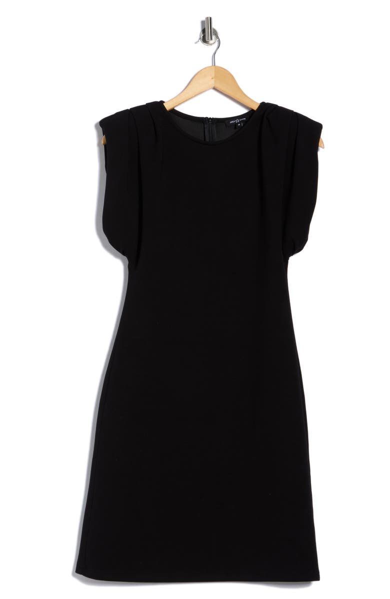 AREA STARS Babette Cocktail Minidress, Alternate, color, Black