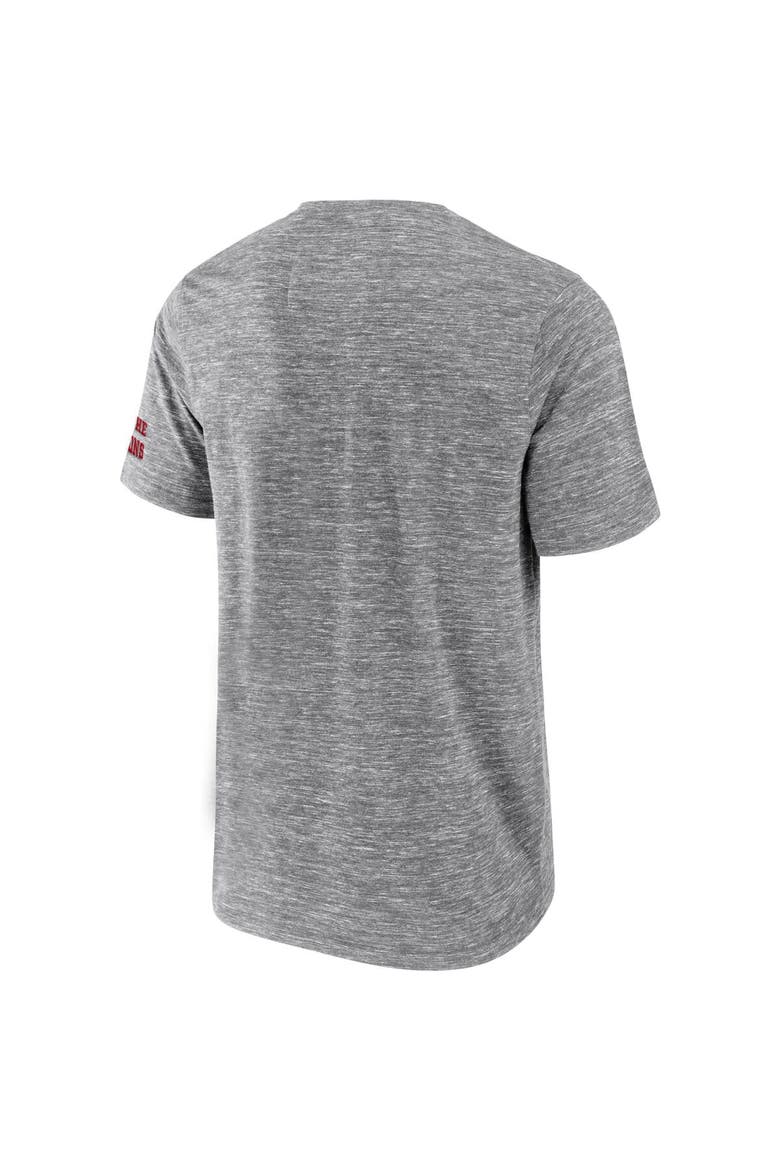 Men's NFL x Darius Rucker Collection by Fanatics Heathered Gray Tampa Bay Buccaneers Slub Henley T-Shirt, Alternate, color, Heather Gray