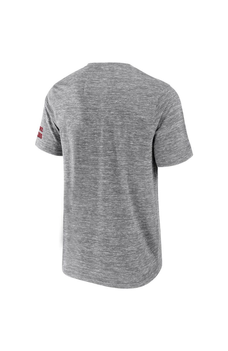 NFL X DARIUS RUCKER Men's NFL x Darius Rucker Collection by Fanatics Heathered Gray Tampa Bay Buccaneers Slub Henley T-Shirt, Alternate, color, Heather Gray