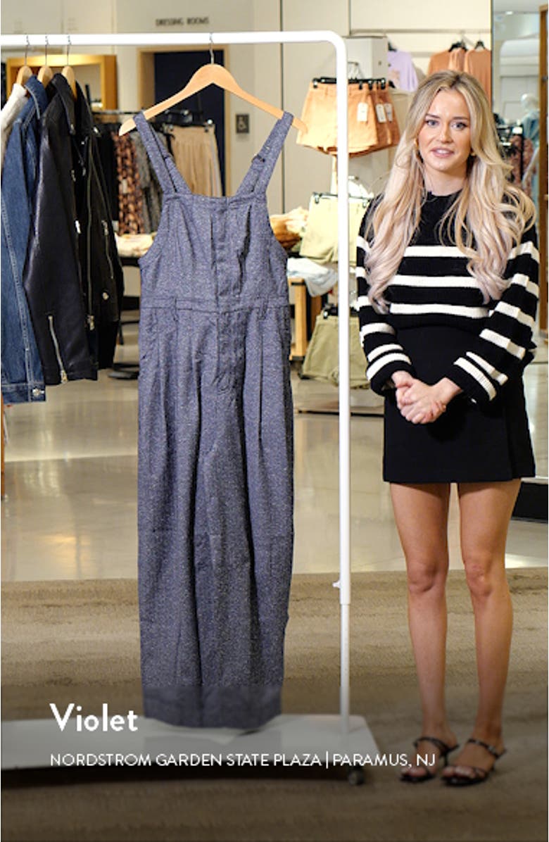 Leonie Herringbone Overalls, sales video thumbnail