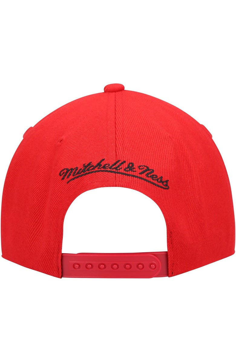 Mitchell & Ness Men's Mitchell & Ness Red Philadelphia 76ers Hardwood Classics Tonal Snapback Hat, Alternate, color, 