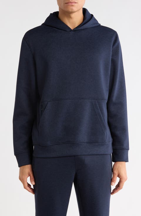 Printed Keep Moving Scuba Hoodie