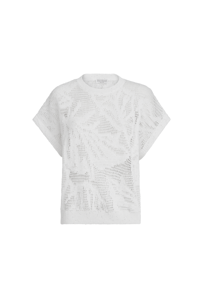 Dazzling water lilies t-shirt, Alternate, color, White