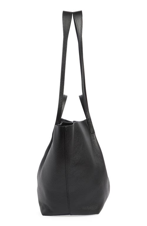ALLSAINTS ALLSAINTS ODETTE EAST/WEST LEATHER TOTE BAG