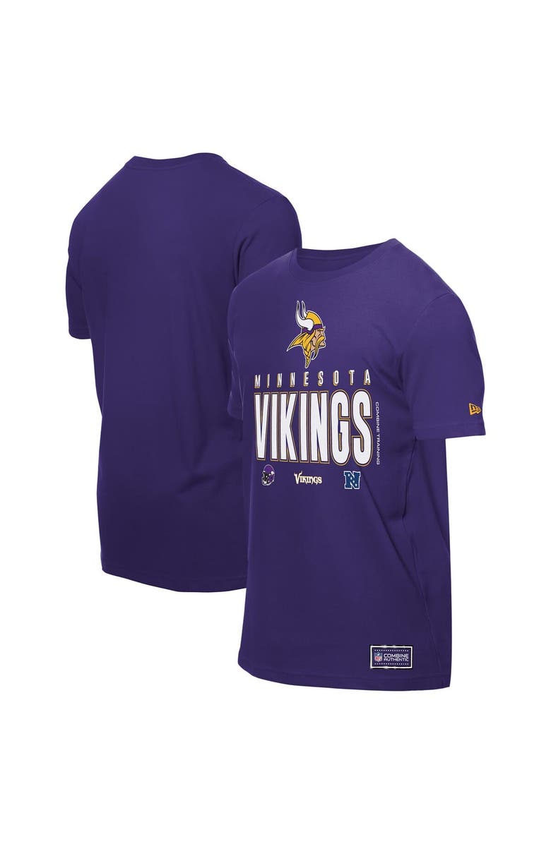 New Era Men's New Era Purple Minnesota Vikings 2025 NFL Training Camp T-Shirt, Alternate, color, Purple