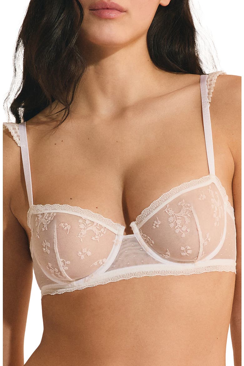 Harmonie N°9 Underwire Balconette Bra, Main, color, ECRU