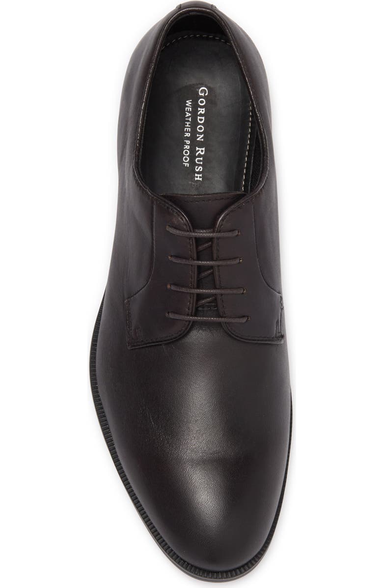 Gordon Rush Bailey Leather Plain Toe Derby, Alternate, color, Moka Leather