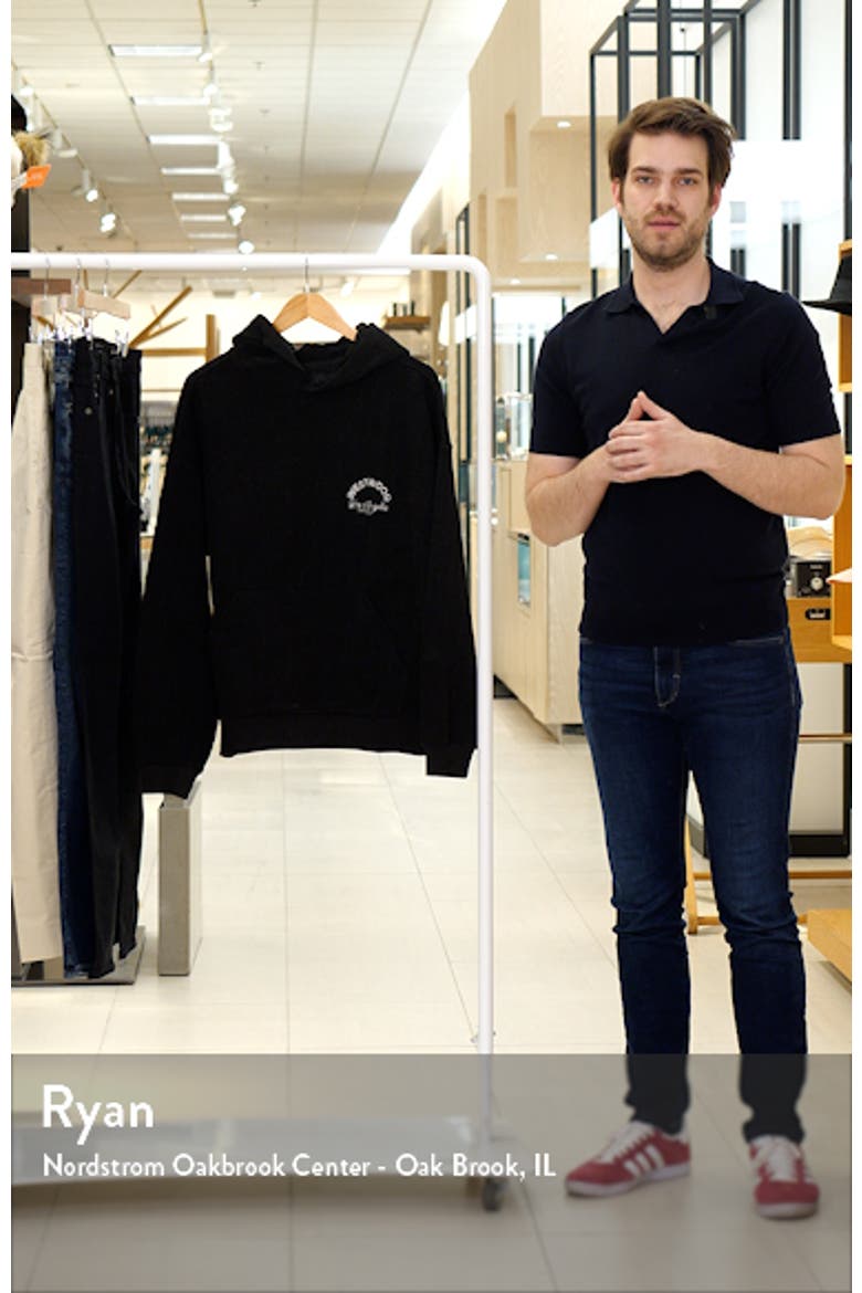 West Herringbone Graphic Cotton Hoodie video