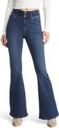 1822 Denim Fit & Lift High Waist Flare Jeans