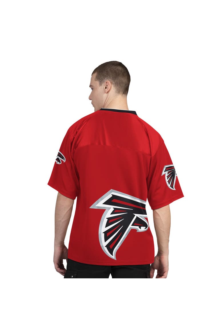 Men's Starter Red/White Atlanta Falcons Short Sleeve & Long Sleeve T-Shirt Combo Pack, Alternate, color, Red
