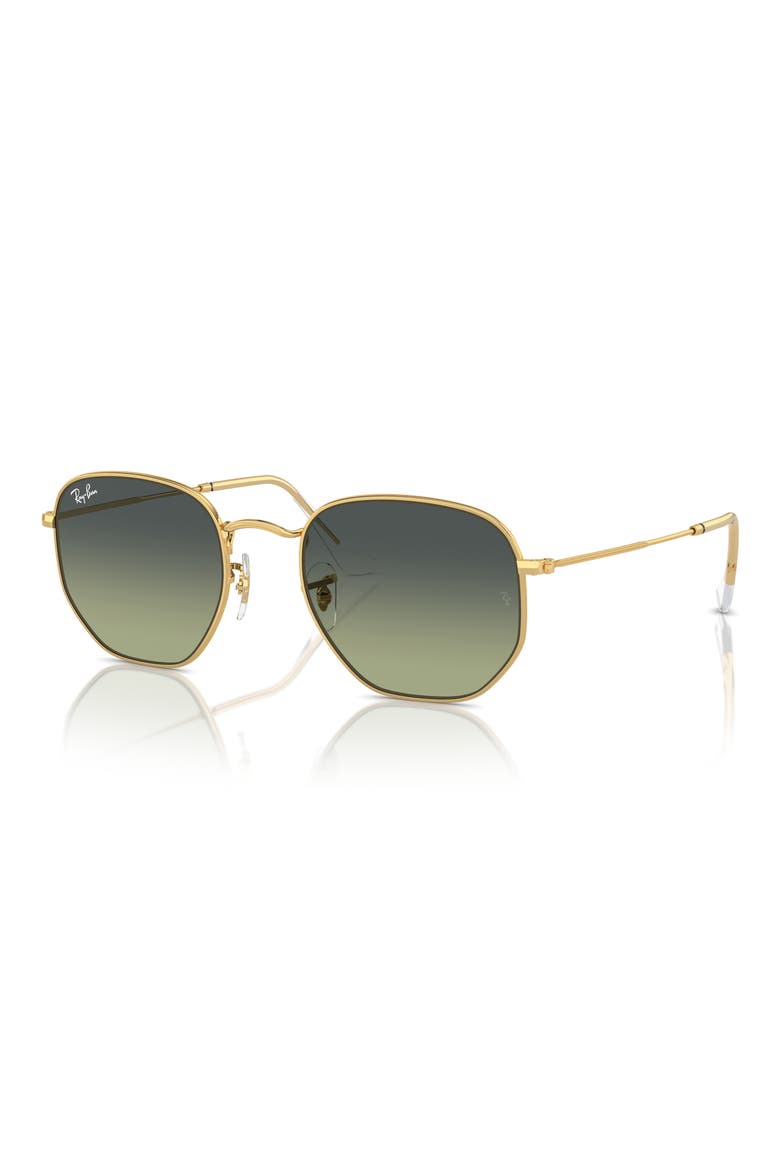 54mm Round Optical Glasses, Alternate, color, GOLD FLASH