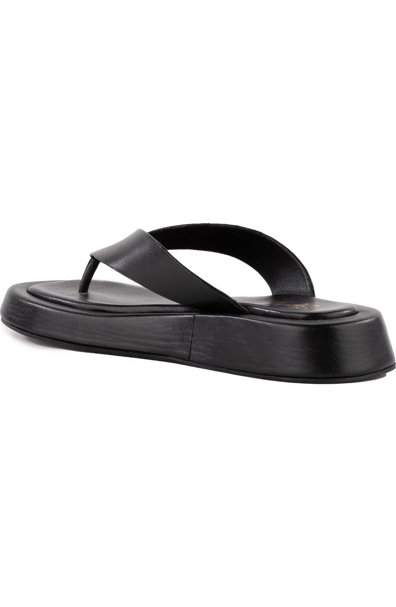 Seychelles Nautical Flip Flop Sandal, Alternate, color, Black
