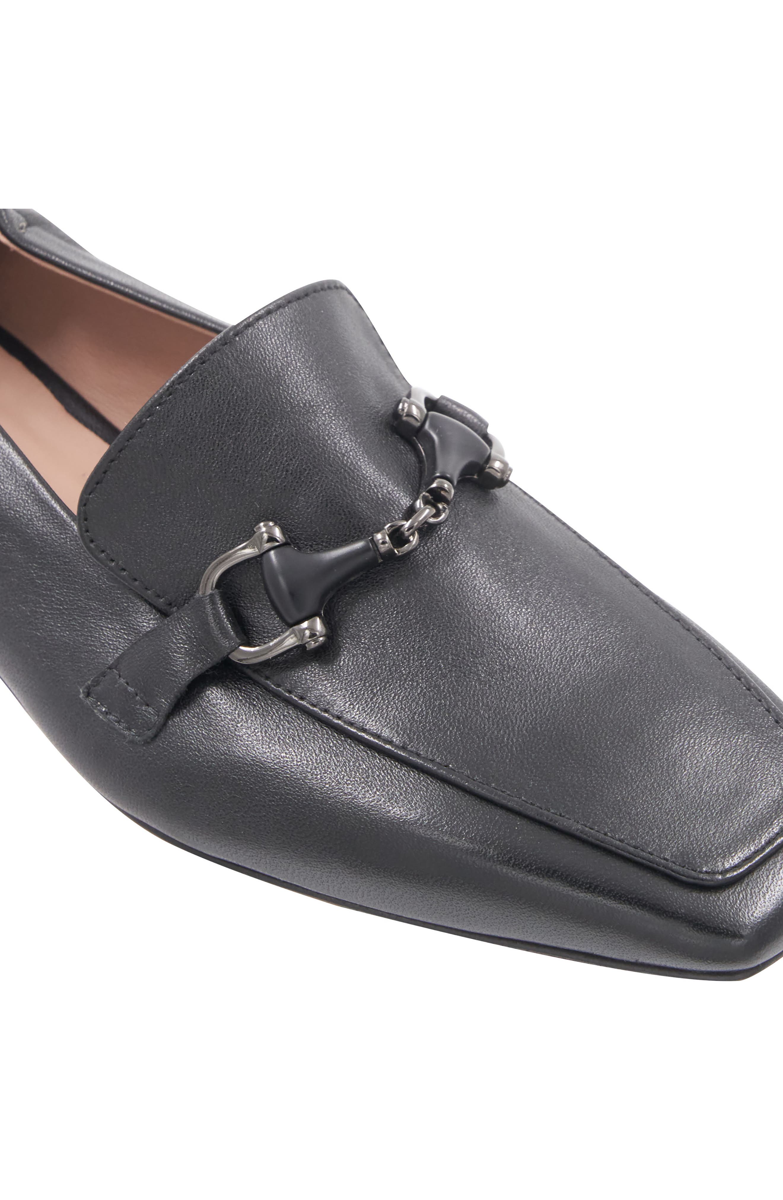Bruno Magli Mila Bit Loafer, Alternate, color, Black