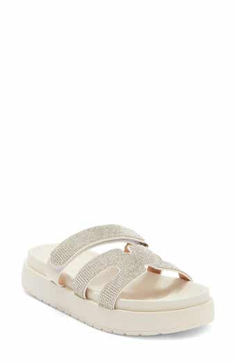 Kemper Rhinestone Embellished Slide Sandal