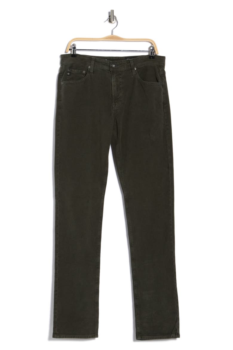 Everett Slim Straight Leg Jeans, Alternate, color, SULFUR DUSKY MOSS