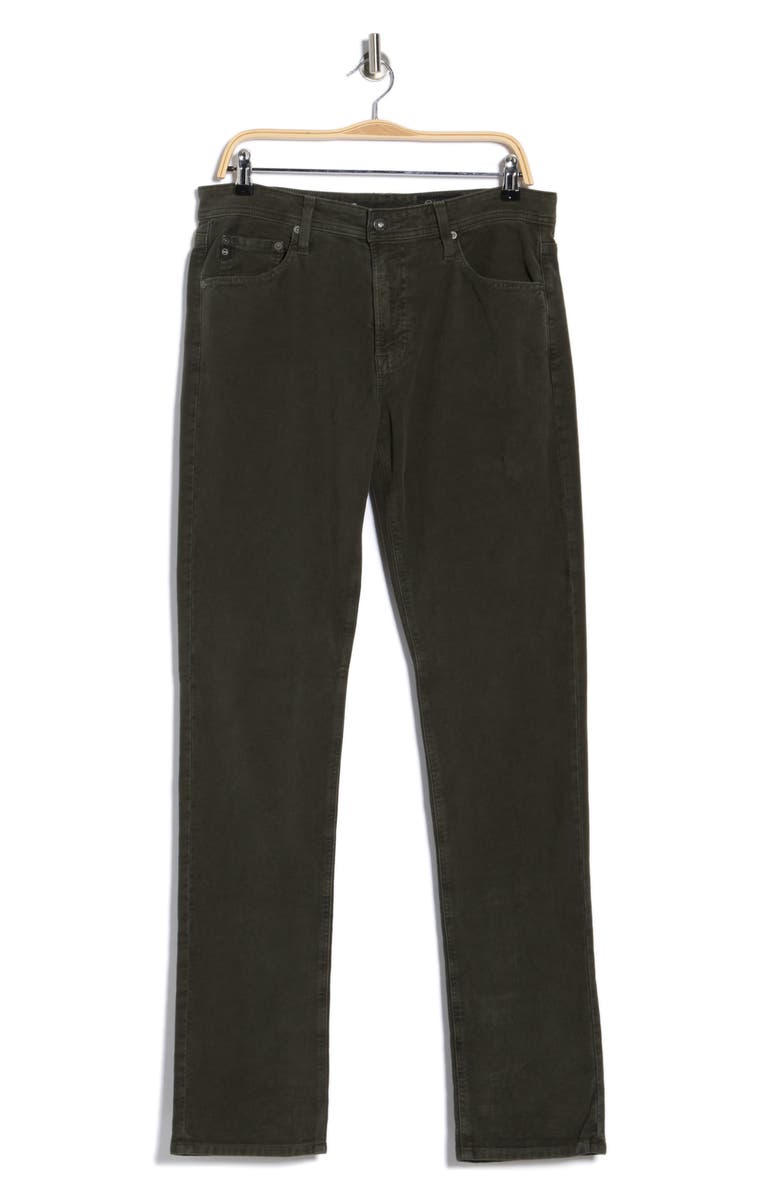 AG Everett Slim Straight Leg Jeans, Alternate, color, Sulfur Dusky Moss