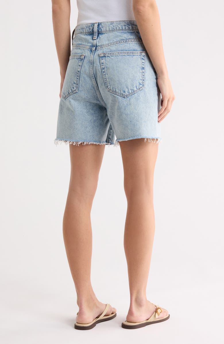 FRAME The Easy Fray Hem Denim Shorts, Alternate, color, Scene