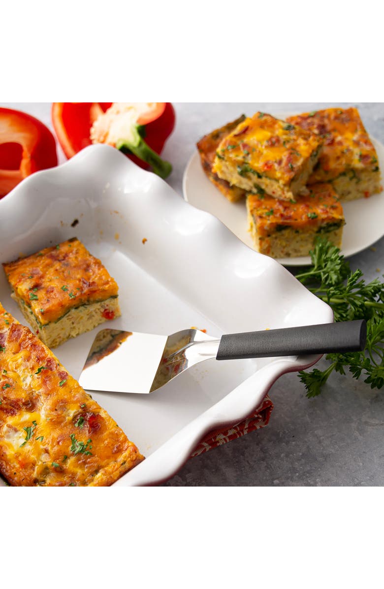 Rada 2 Piece Pie and Dessert Serving Set with Gift Box, Alternate, color, Black