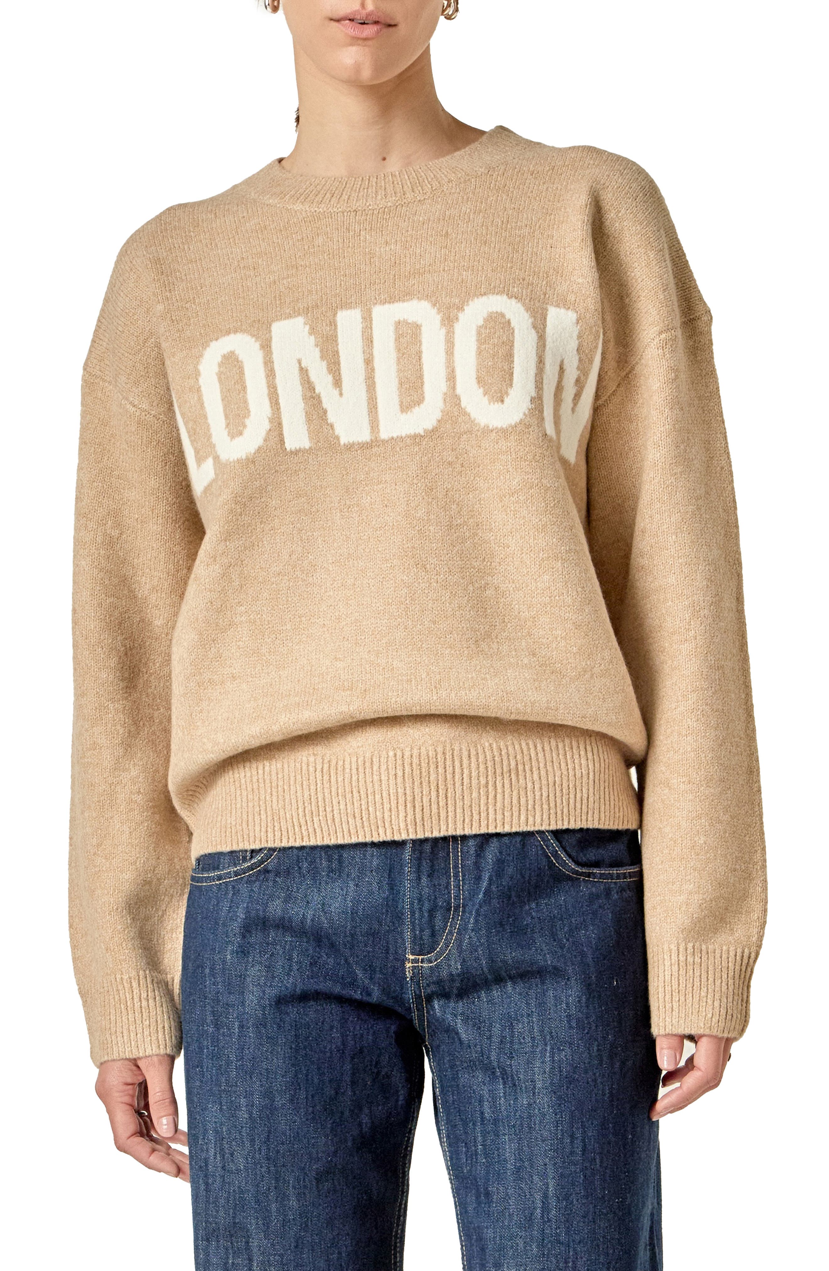 English Factory Lettering Sweater