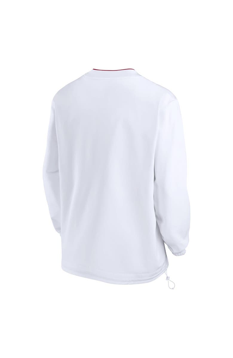 Nike Men's Nike White USC Trojans 2024 Sideline Pullover Windshirt, Alternate, color, White