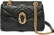 AIMEE Unity Box Quilted Leather Convertible Shoulder Bag
