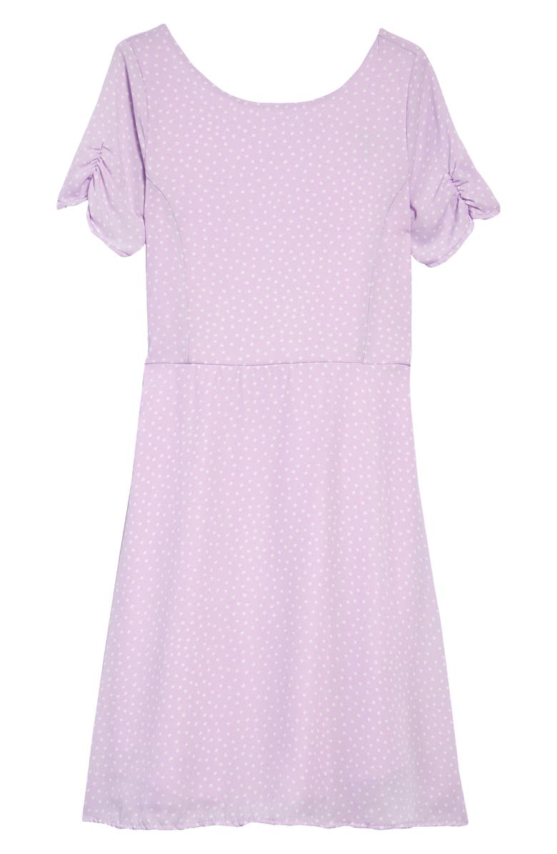 Ava & Yelly Kids' Pebble Polka Dot Princess Seam Dress, Main, color, 