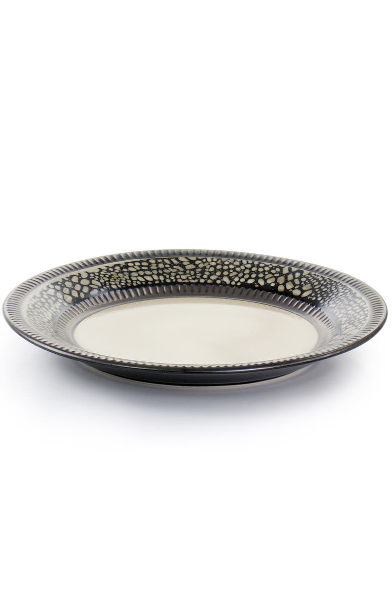 Elama Desert Sand 16 Piece Stoneware Dinnerware Set, Alternate, color, White