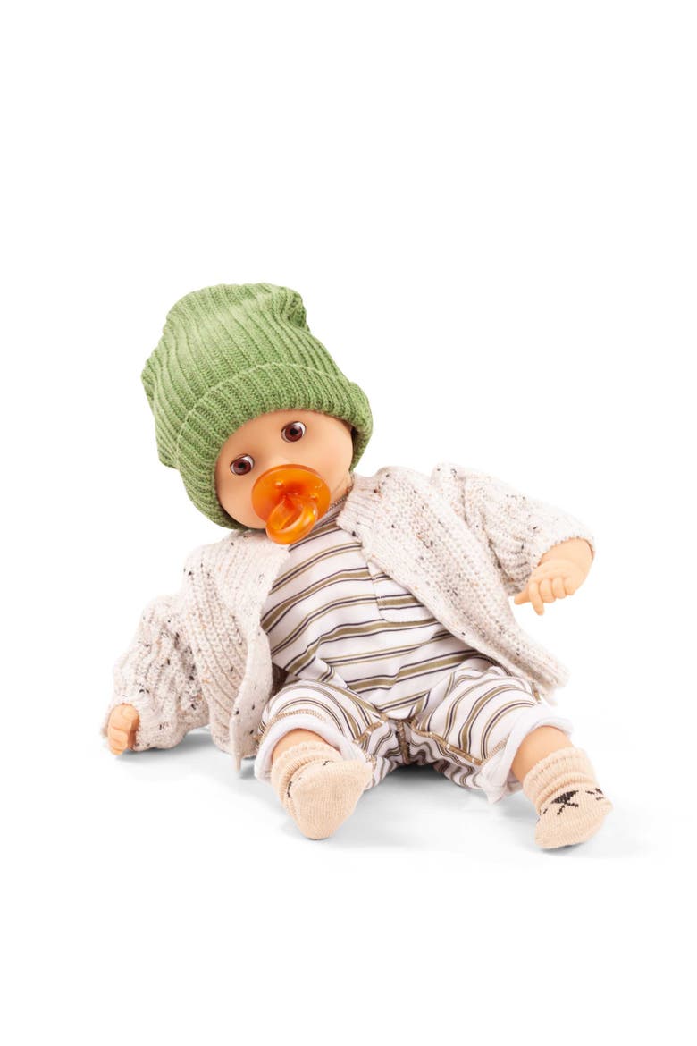 Muffin Baby Striped Doll, Alternate, color, Multicolored