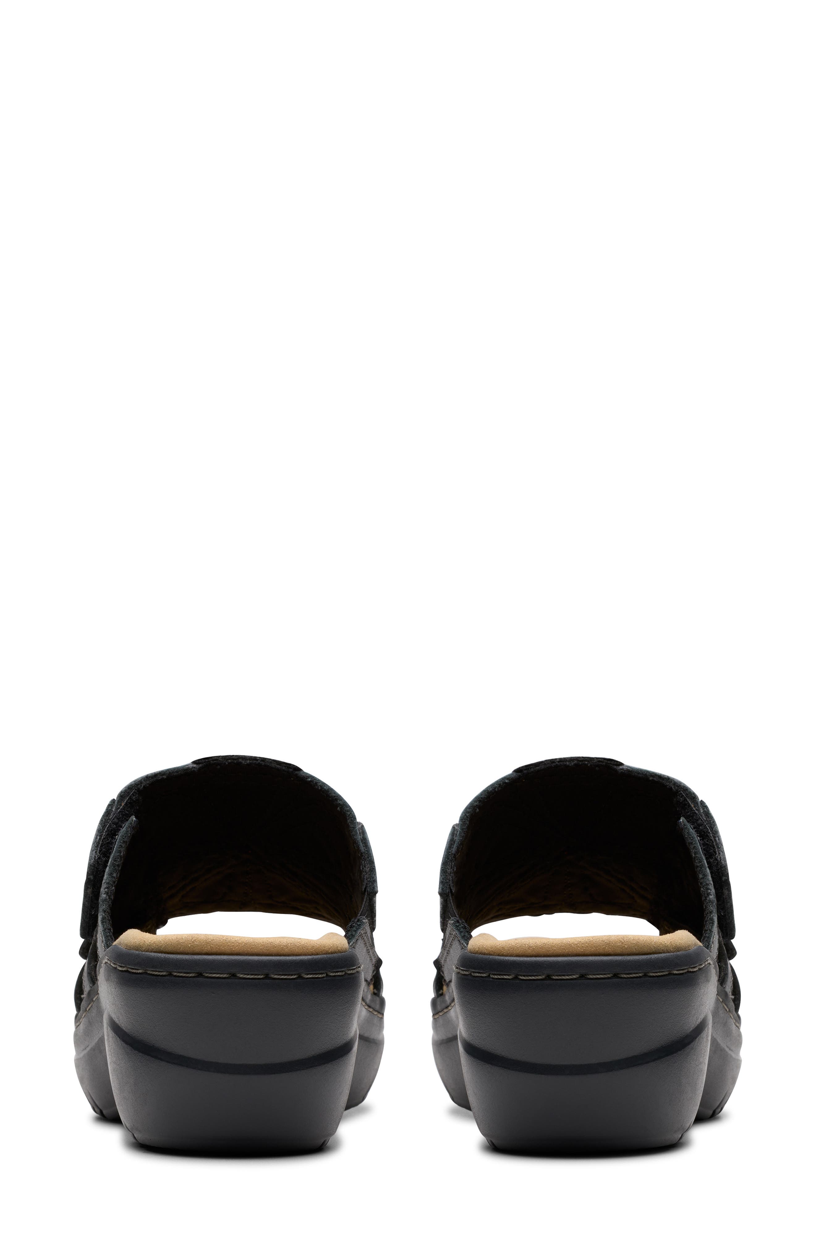 Clarks<sup>®</sup> Merliah Belle Wedge Sandal, Alternate, color, Black Combo