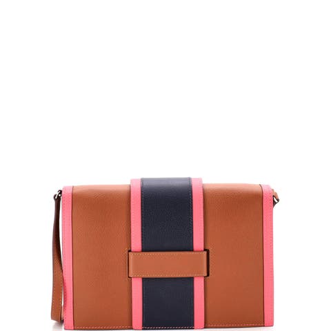 H Passant Clutch Shoulder Bag Evercolor