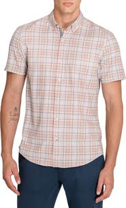 Brooklyn Brigade Plaid Woven Short Sleeve Basic